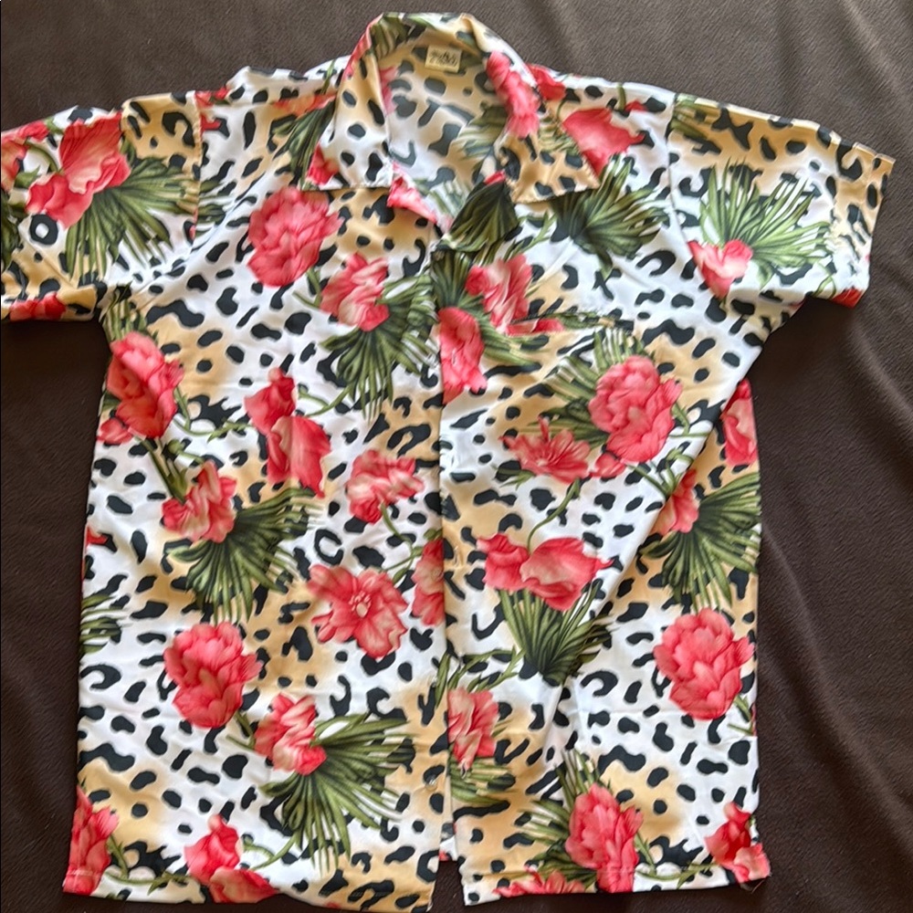 Floral Men's Shirt - Multicolor